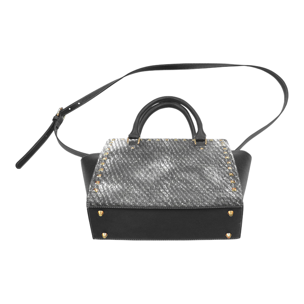 Slither Rivet Shoulder Handbag (Model 1645)