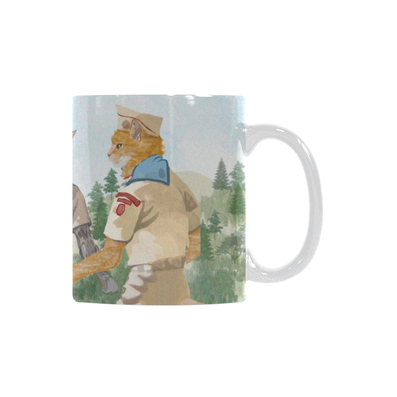 Cat Scouts International Coffee Mug White Mug(11OZ)