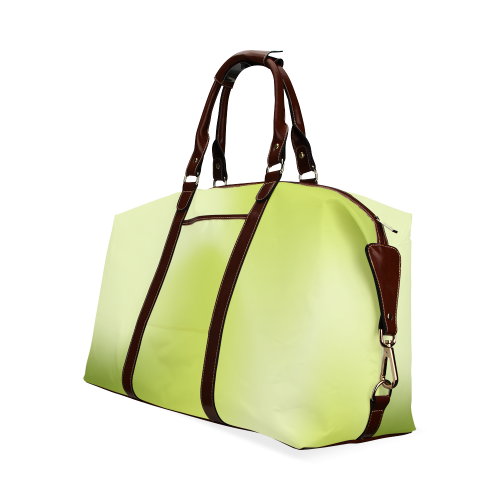 Spring Green Colour Gradient Design Classic Travel Bag (Model 1643)