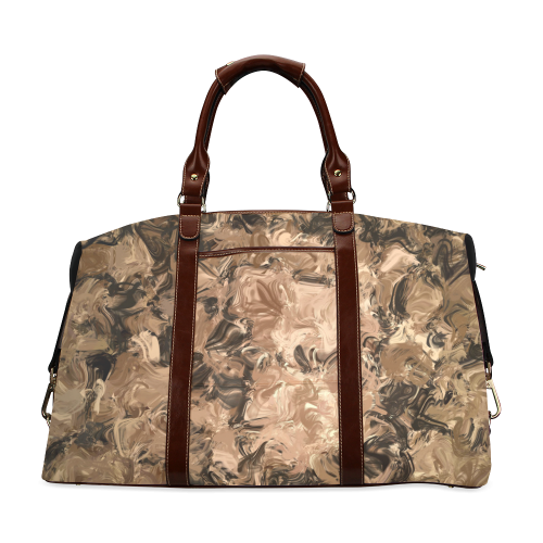 Golden Chaos Classic Travel Bag (Model 1643)