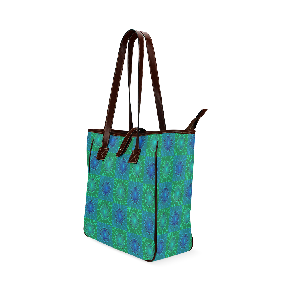 Ocean Veins Classic Tote Bag (Model 1644)