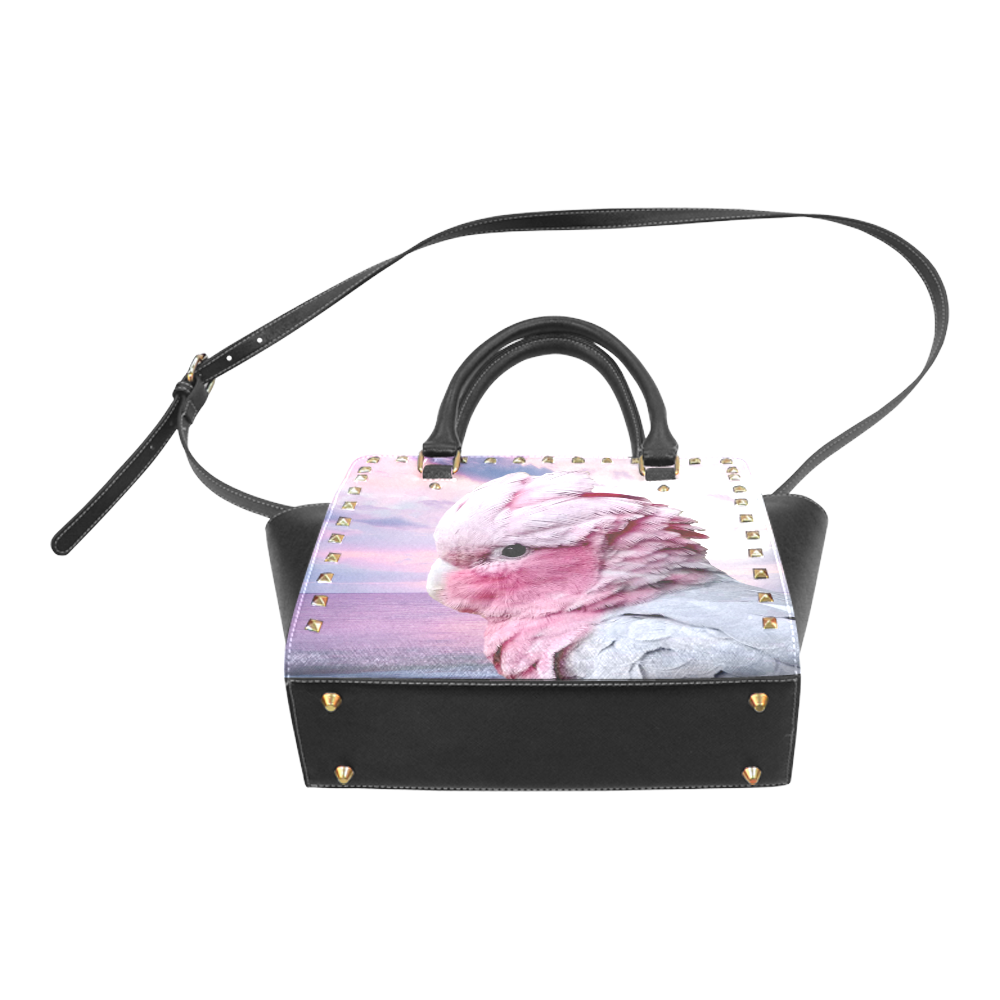 Parrot Print Crossbody Phone Purse For Women - Compact Shoulder Bag, 8.3x5.9x3 Inches, Multicolor