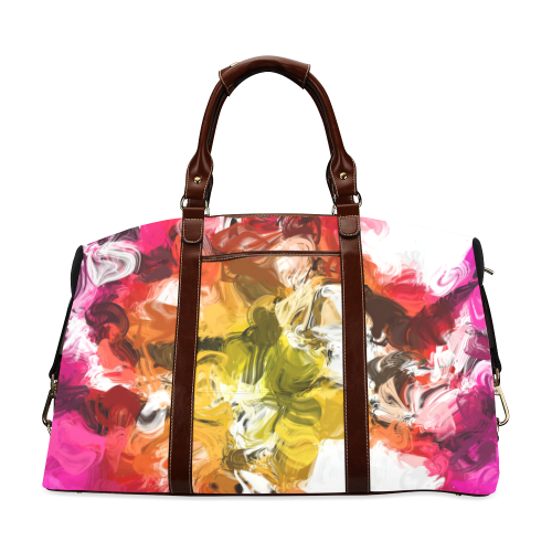 Colorful mess Classic Travel Bag (Model 1643)