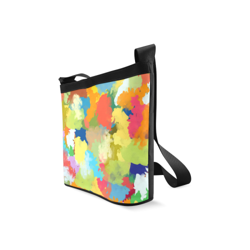 Summer Color Colorful Splash Design Crossbody Bags (Model 1613)