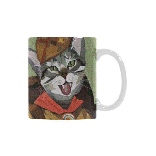 Cat Scouts Coffee Mug White Mug(11OZ)