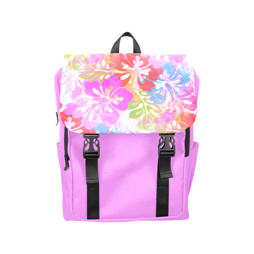 Hibiscus Flower Dreams Casual Shoulders Backpack (Model 1623)