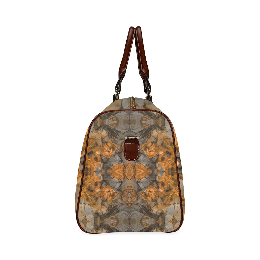 mandala Waterproof Travel Bag/Large (Model 1639)