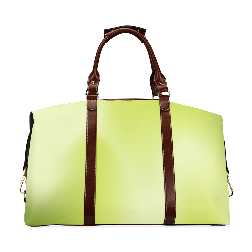 Spring Green Colour Gradient Design Classic Travel Bag (Model 1643)