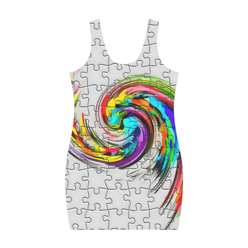 Puzzles Twister by Artdream Medea Vest Dress (Model D06)