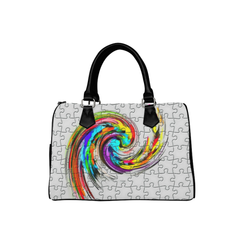 Puzzles Twister by Artdream Boston Handbag (Model 1621)