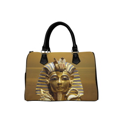 Egypt King Tut Boston Handbag (Model 1621)