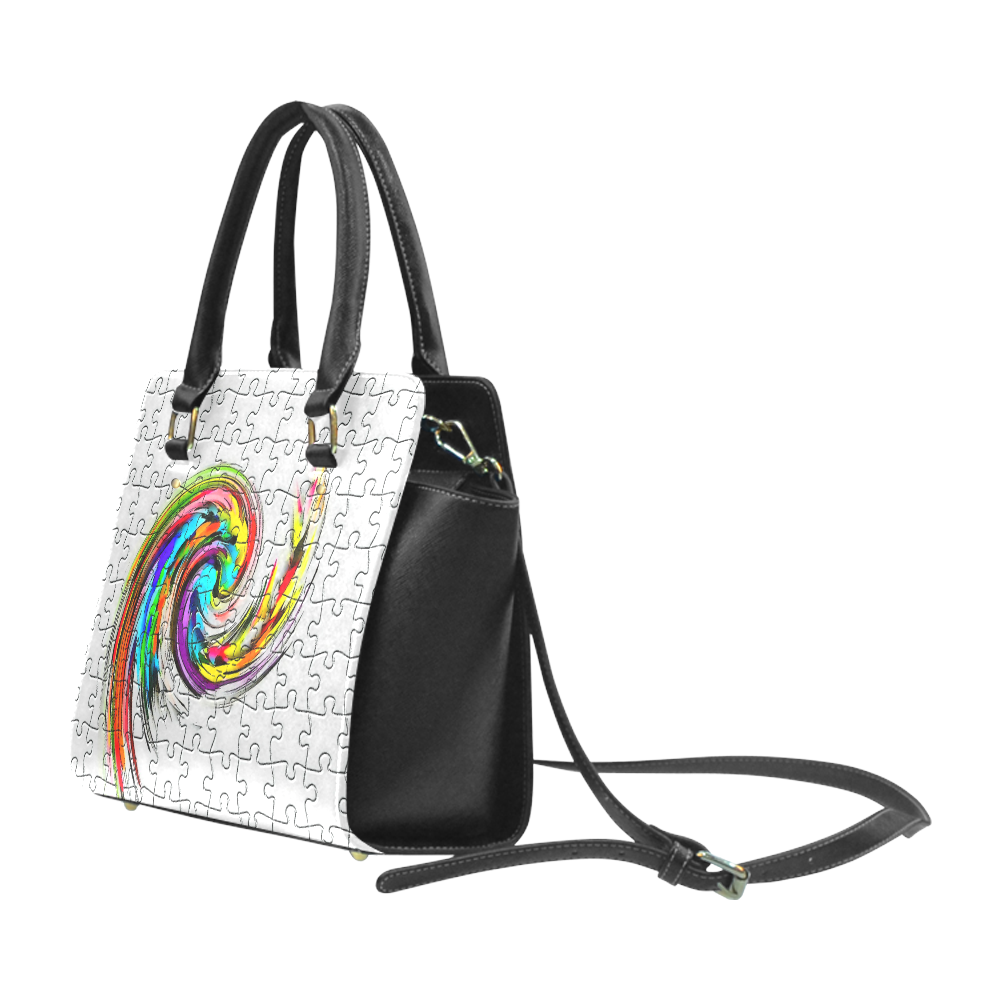 Puzzles Twister by Artdream Classic Shoulder Handbag (Model 1653)