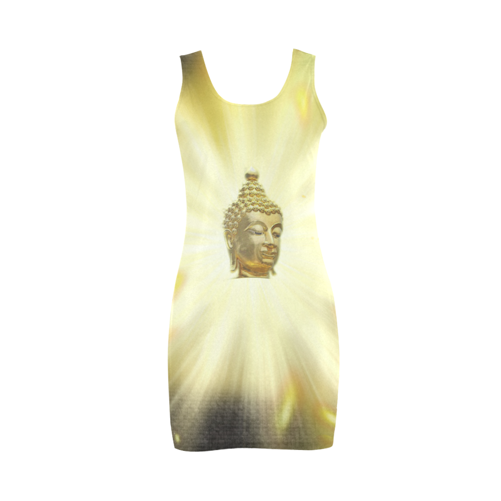 gold buddha fashion Medea Vest Dress (Model D06)