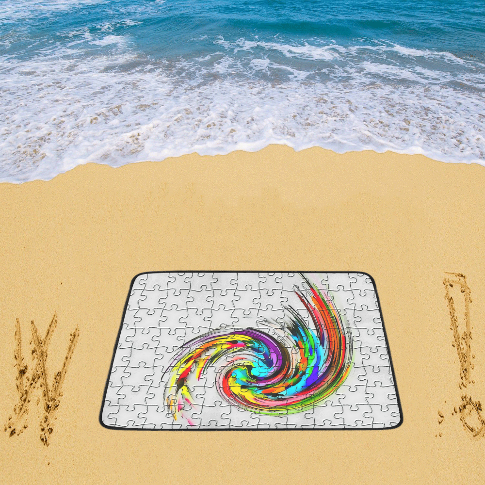 Puzzles Twister by Artdream Beach Mat 78"x 60"