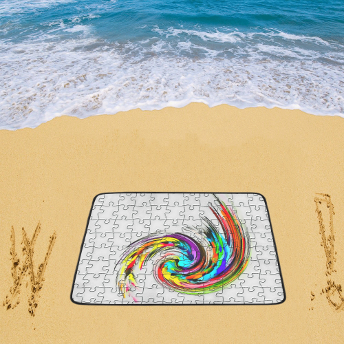 Puzzles Twister by Artdream Beach Mat 78"x 60"