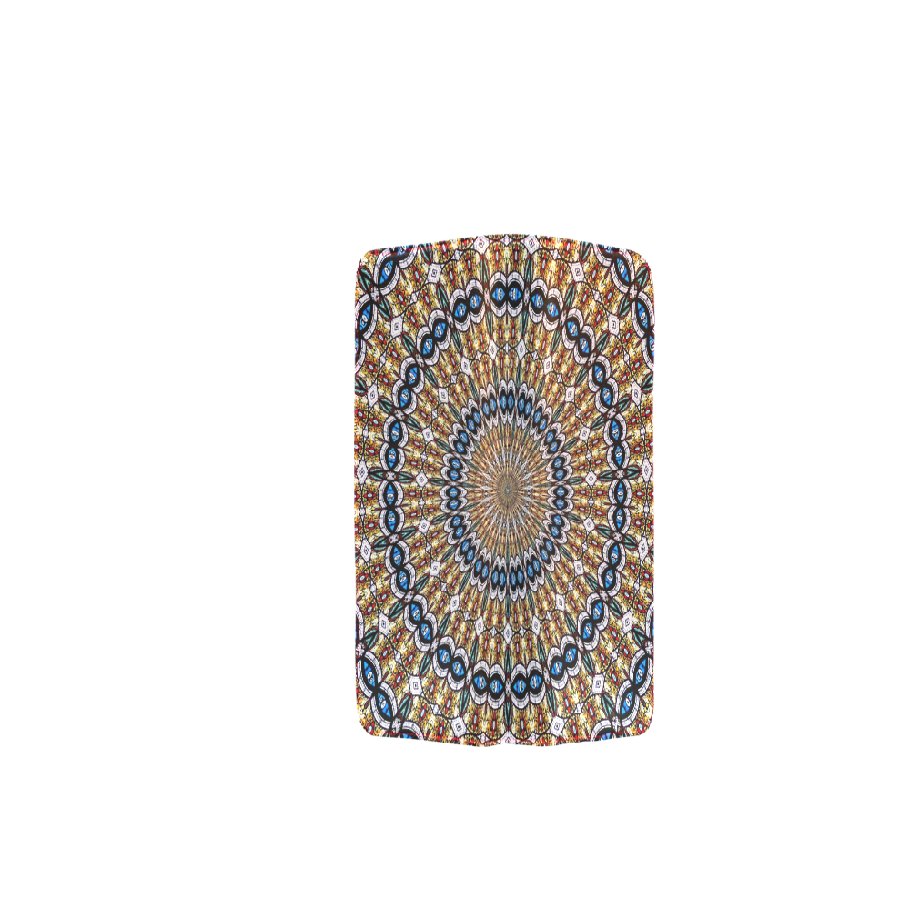 Stained Glass Kaleidoscope Mandala Abstract 6 Women's Clutch Wallet (Model 1637)