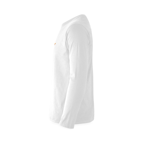 Christian Symbols Golden Holy Spirit Sunny Men's T-shirt (long-sleeve) (Model T08)