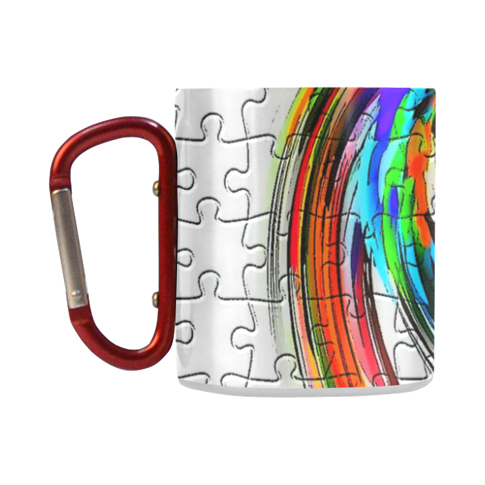 Puzzles Twister by Artdream Classic Insulated Mug(10.3OZ)