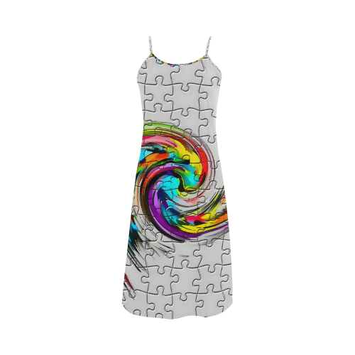 Puzzles Twister by Artdream Alcestis Slip Dress (Model D05)