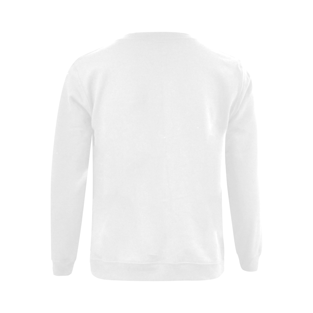 Catholic Christian Symbols Franciscan Tau Cross Gildan Crewneck Sweatshirt(NEW) (Model H01)