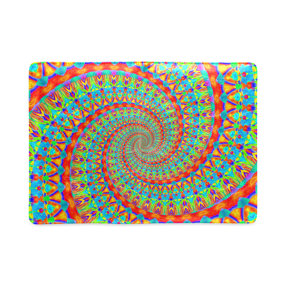 FLOWER POWER SPIRAL multicolored Custom NoteBook A5
