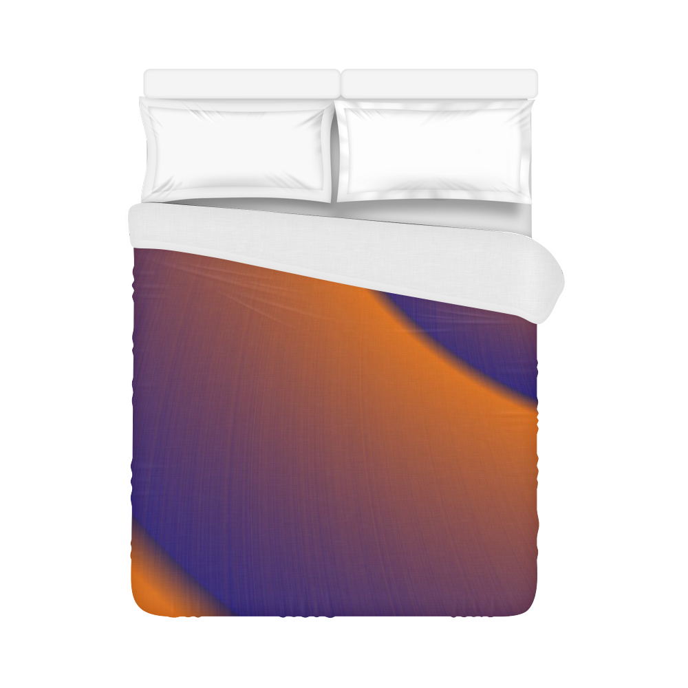 Waves of Twilight Duvet Cover 86"x70" ( All-over-print)