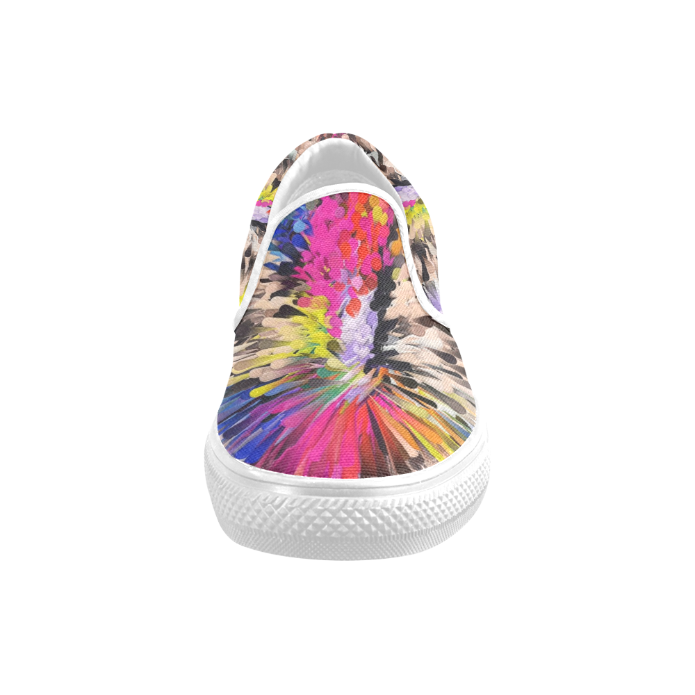 Art of Colors by ArtDream Men's Slip-on Canvas Shoes (Model 019)