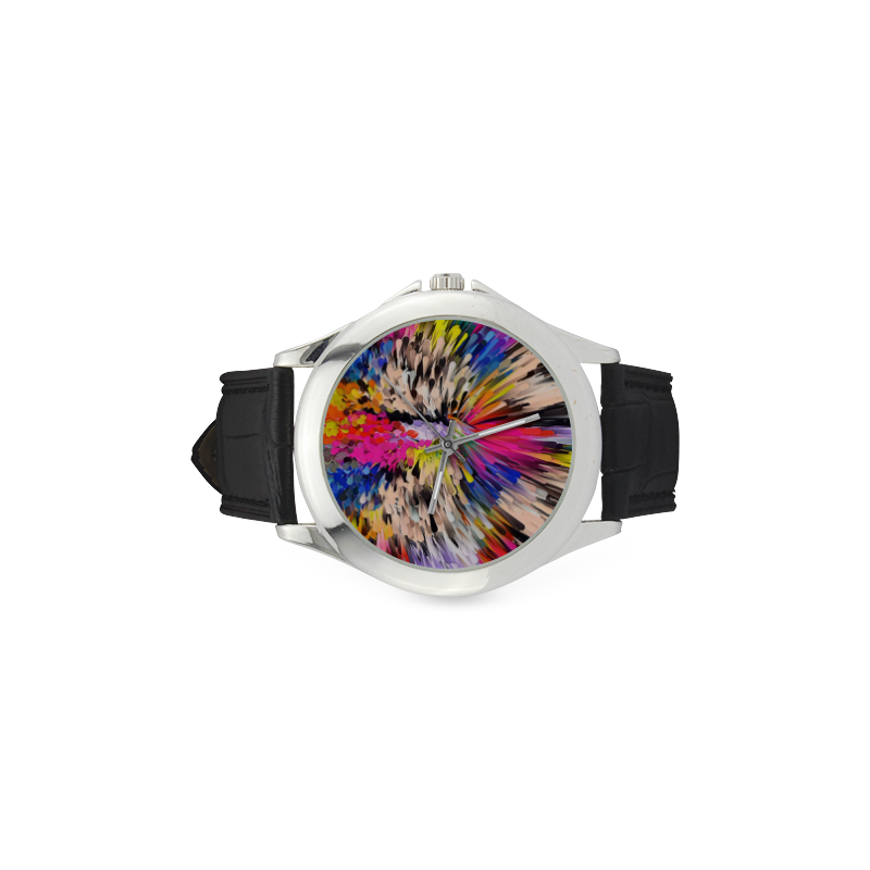 Art of Colors by ArtDream Women's Classic Leather Strap Watch(Model 203)