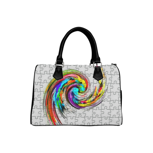 Puzzles Twister by Artdream Boston Handbag (Model 1621)