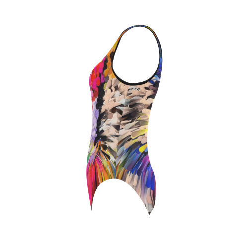 Art of Colors by ArtDream Vest One Piece Swimsuit (Model S04)