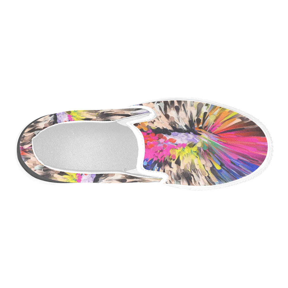 Art of Colors by ArtDream Men's Slip-on Canvas Shoes (Model 019)