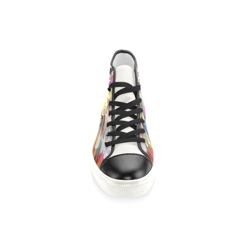 Art of Colors by ArtDream Women's Classic High Top Canvas Shoes (Model 017)