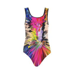 Art of Colors by ArtDream Vest One Piece Swimsuit (Model S04)