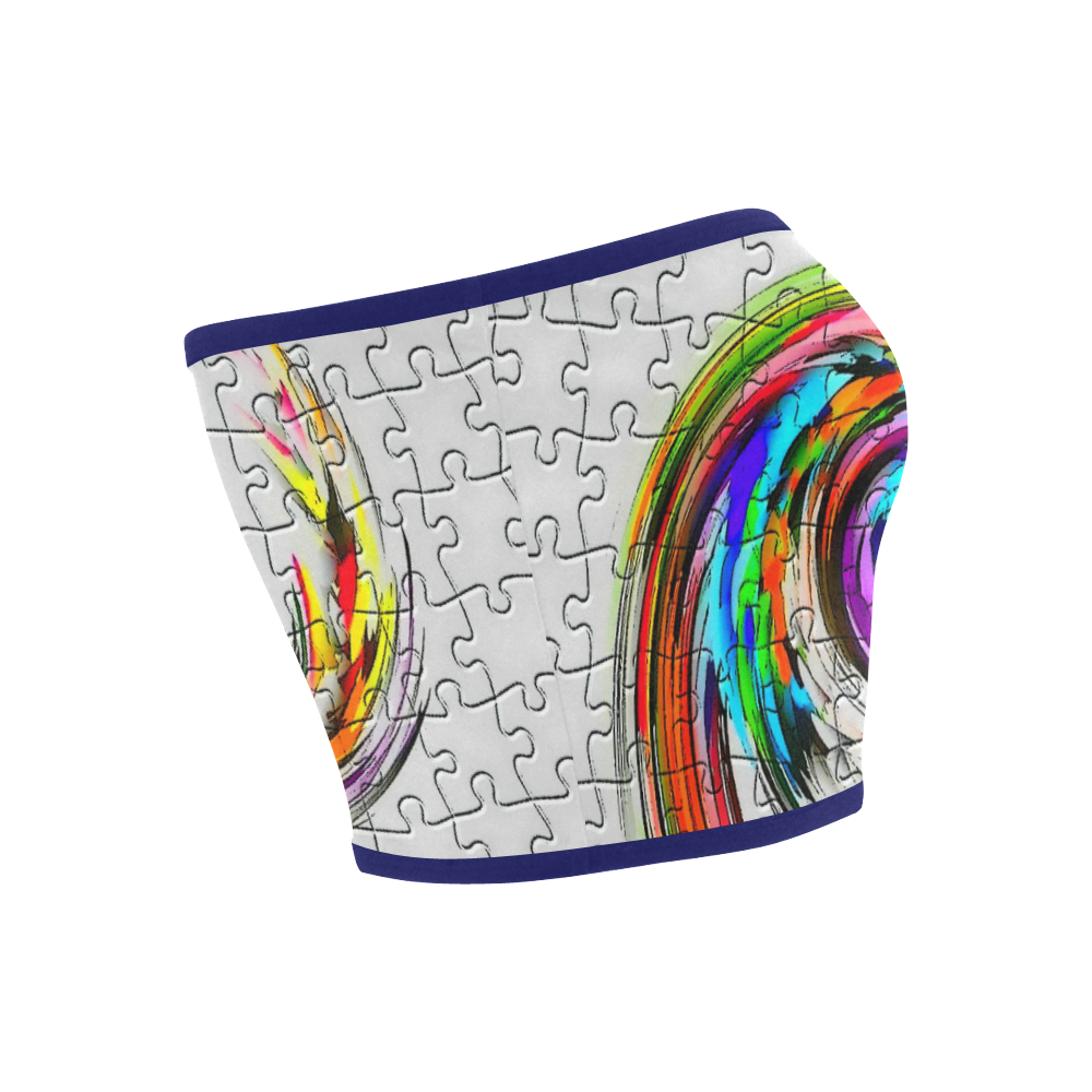 Puzzles Twister by Artdream Bandeau Top