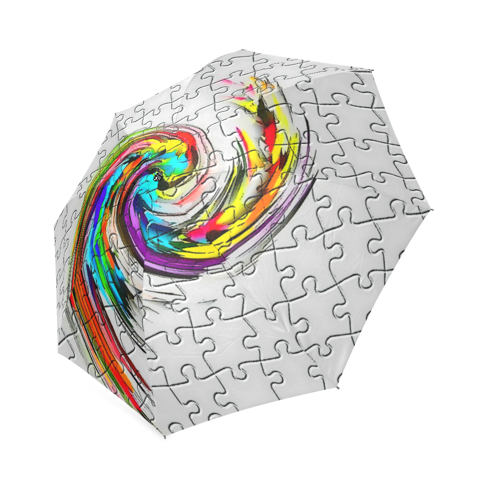Puzzles Twister by Artdream Foldable Umbrella (Model U01)