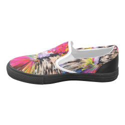 Art of Colors by ArtDream Men's Unusual Slip-on Canvas Shoes (Model 019)