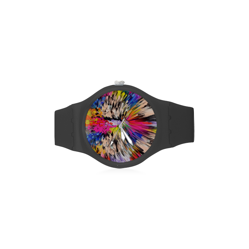 Art of Colors by ArtDream Unisex Round Rubber Sport Watch(Model 314)