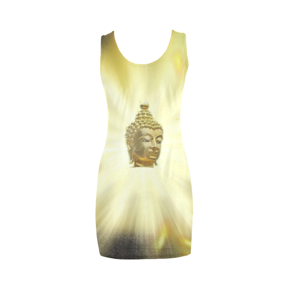 gold buddha fashion Medea Vest Dress (Model D06)