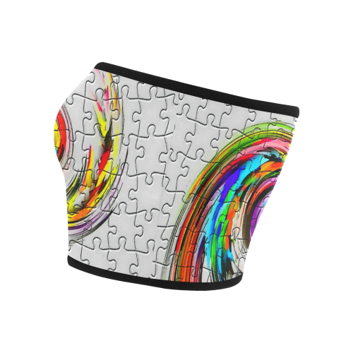 Puzzles Twister by Artdream Bandeau Top