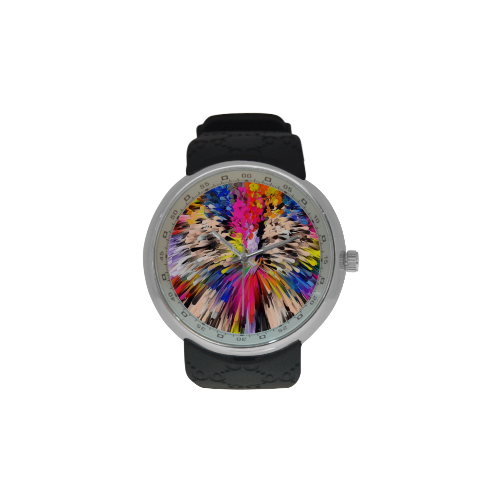 Art of Colors by ArtDream Men's Resin Strap Watch(Model 307)