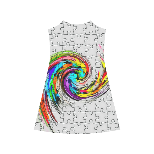 Puzzles Twister by Artdream Alcestis Slip Dress (Model D05)