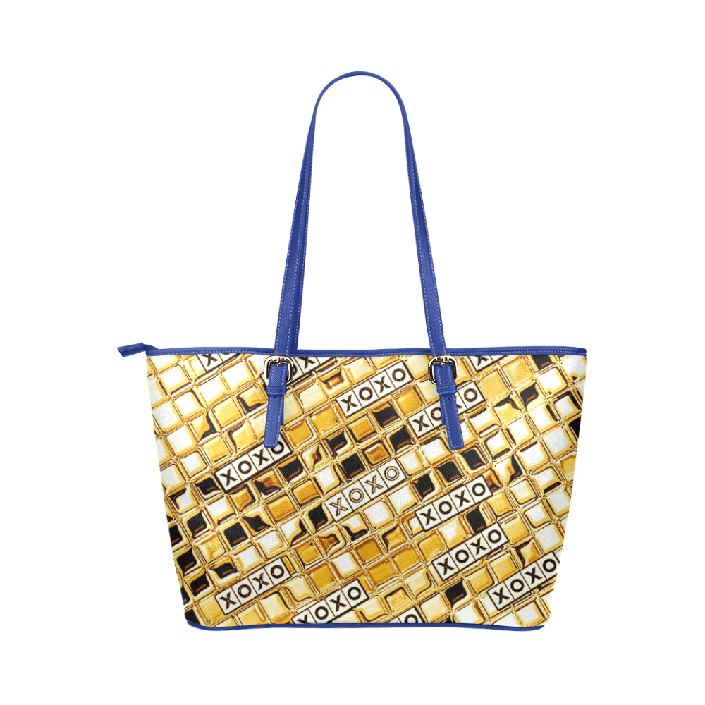XOXO Gold by Artdream Leather Tote Bag/Large (Model 1651)