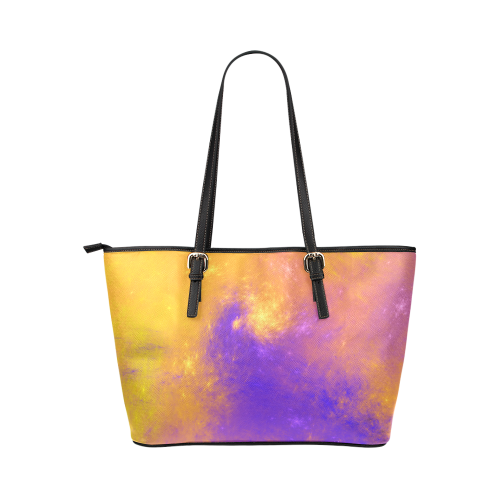 Colorexplosion Leather Tote Bag/Large (Model 1651)