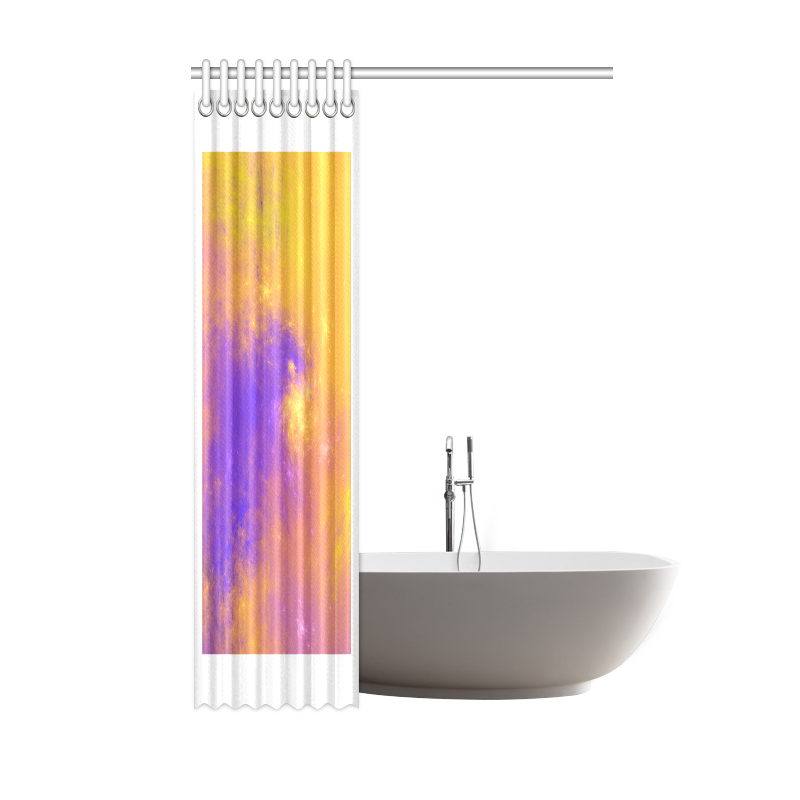 Colorful Universe Shower Curtain 48"x72"
