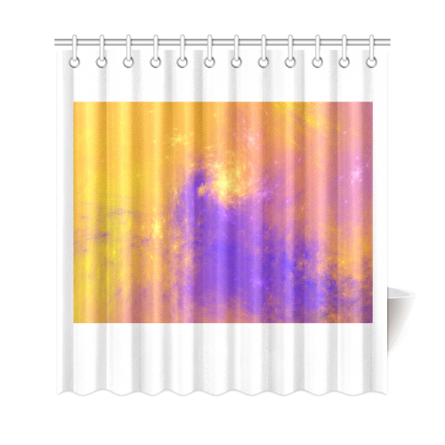 Colorful Universe Shower Curtain 69"x72"