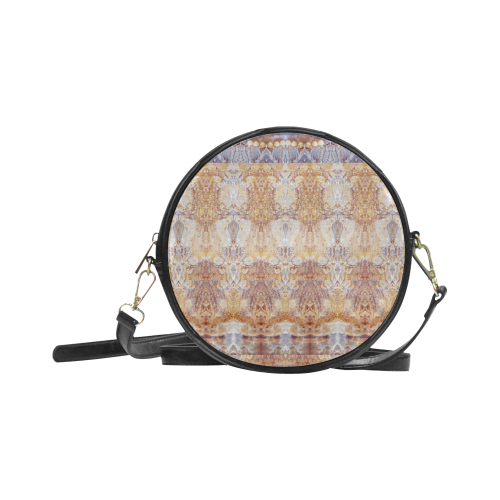 pearl and sand Round Sling Bag (Model 1647)