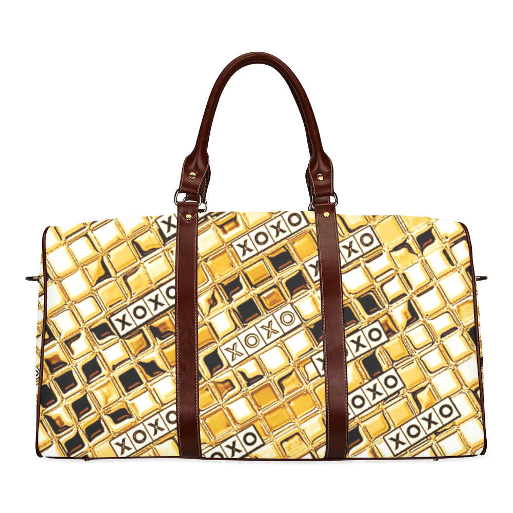 XOXO Gold by Artdream Waterproof Travel Bag/Small (Model 1639)