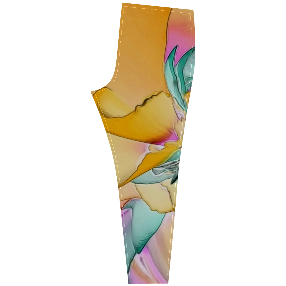 Wild Flowers by Artdream Cassandra Women's Leggings (Model L01)