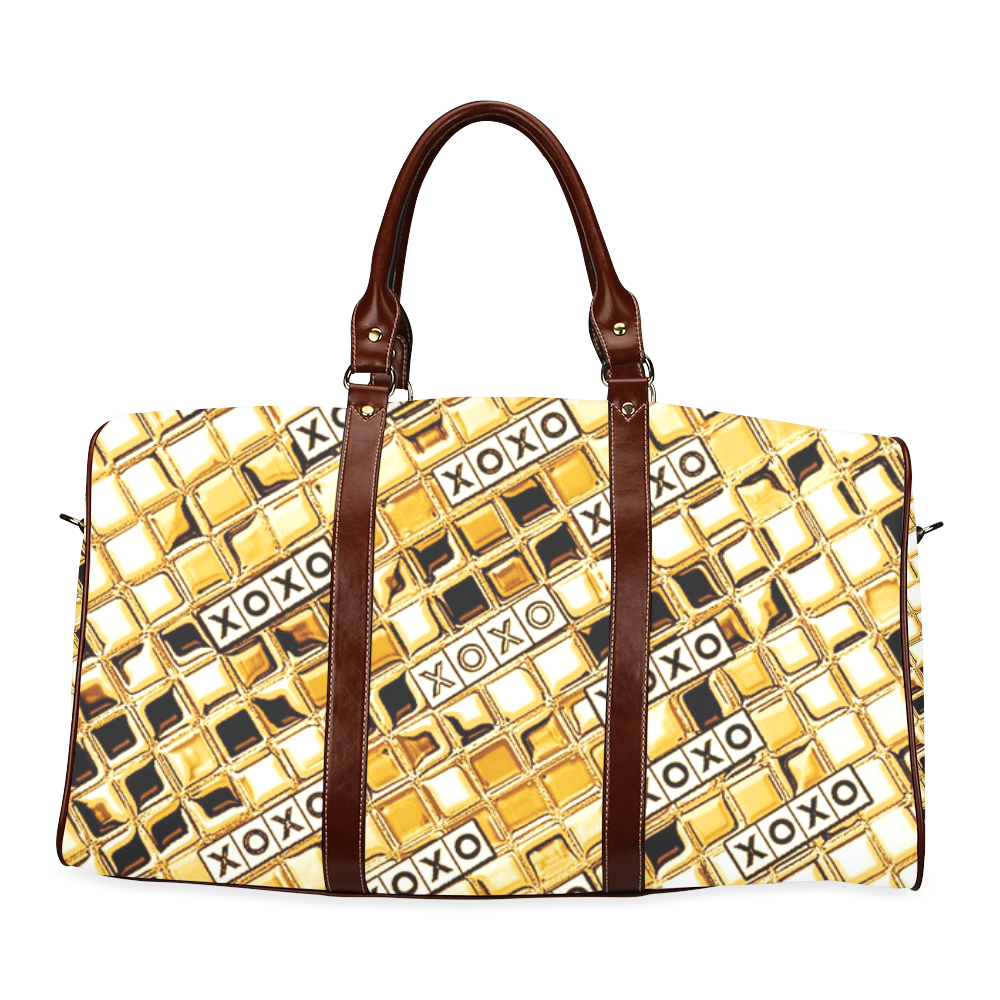 XOXO Gold by Artdream Waterproof Travel Bag/Small (Model 1639)
