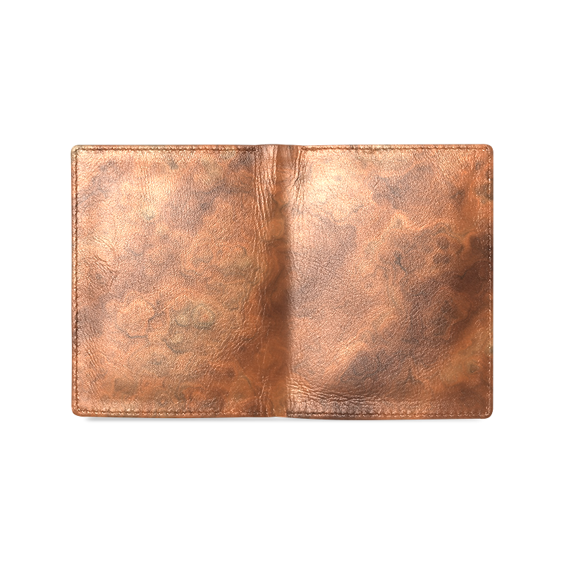 The Red Planet Men's Leather Wallet (Model 1612)